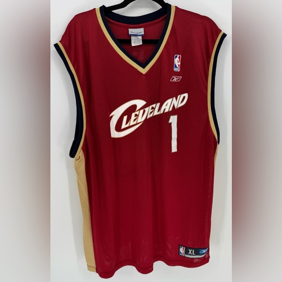Reebok NBA Vintage Cleveland Cavaliers XL Jersey #1 Jones Day - Picture 1 of 11